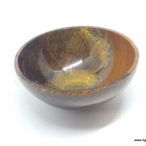 Tiger Eye Stone Bowl
